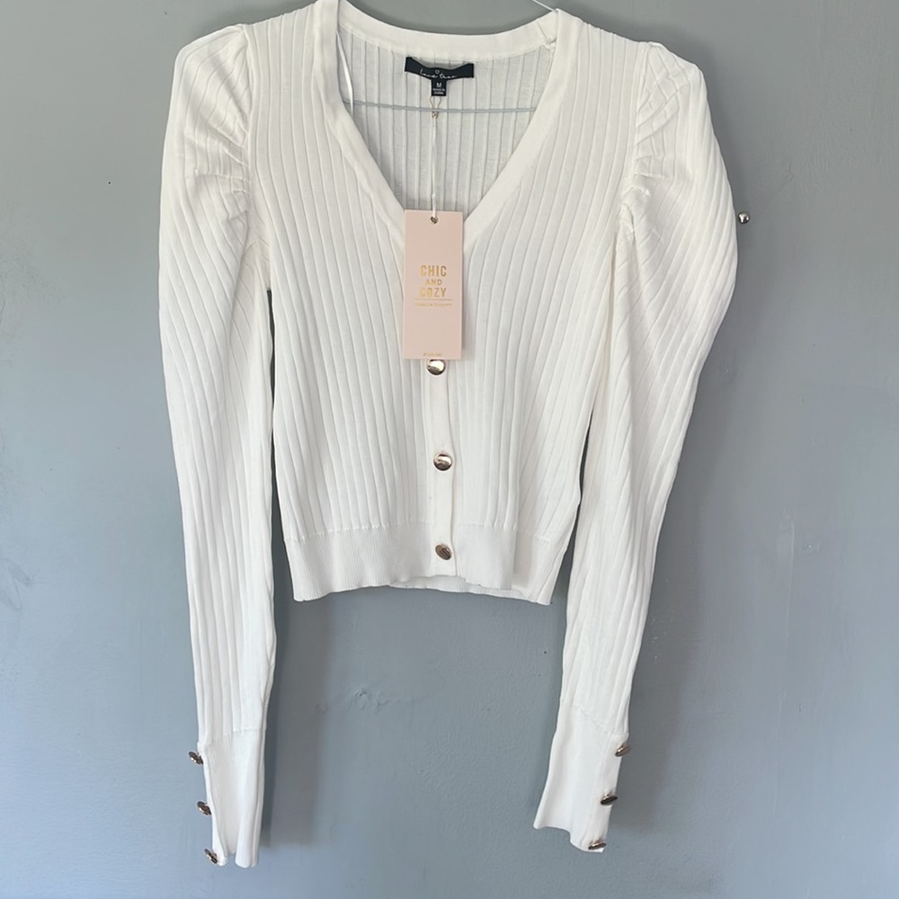 Long Sleeve White Blouse Shirt
